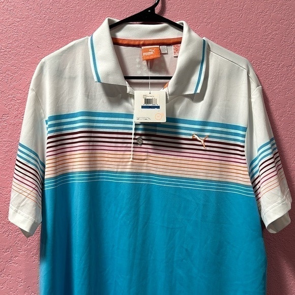 PUMA Men’s Multicolored Sports T-Shirt Size XL NWT - Picture 4 of 7
